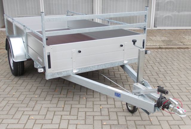 BO-450offener Kasten, 1500kg GG, 1100kg NL, Lademae 301x150x45cm, Anssems BSX-1500 gebremst.