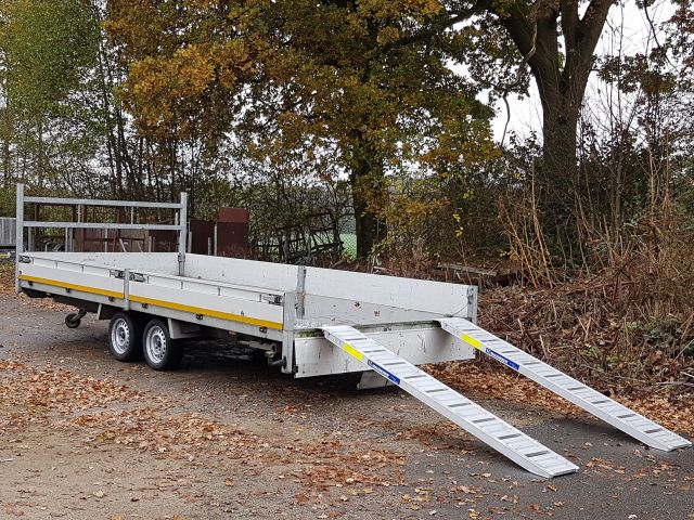 CO-149offener Hochlader, 3500kg GG, 2650kg NL, Lademae 505x220x30cm, Henra Tandem gebremst, Tempo 100.